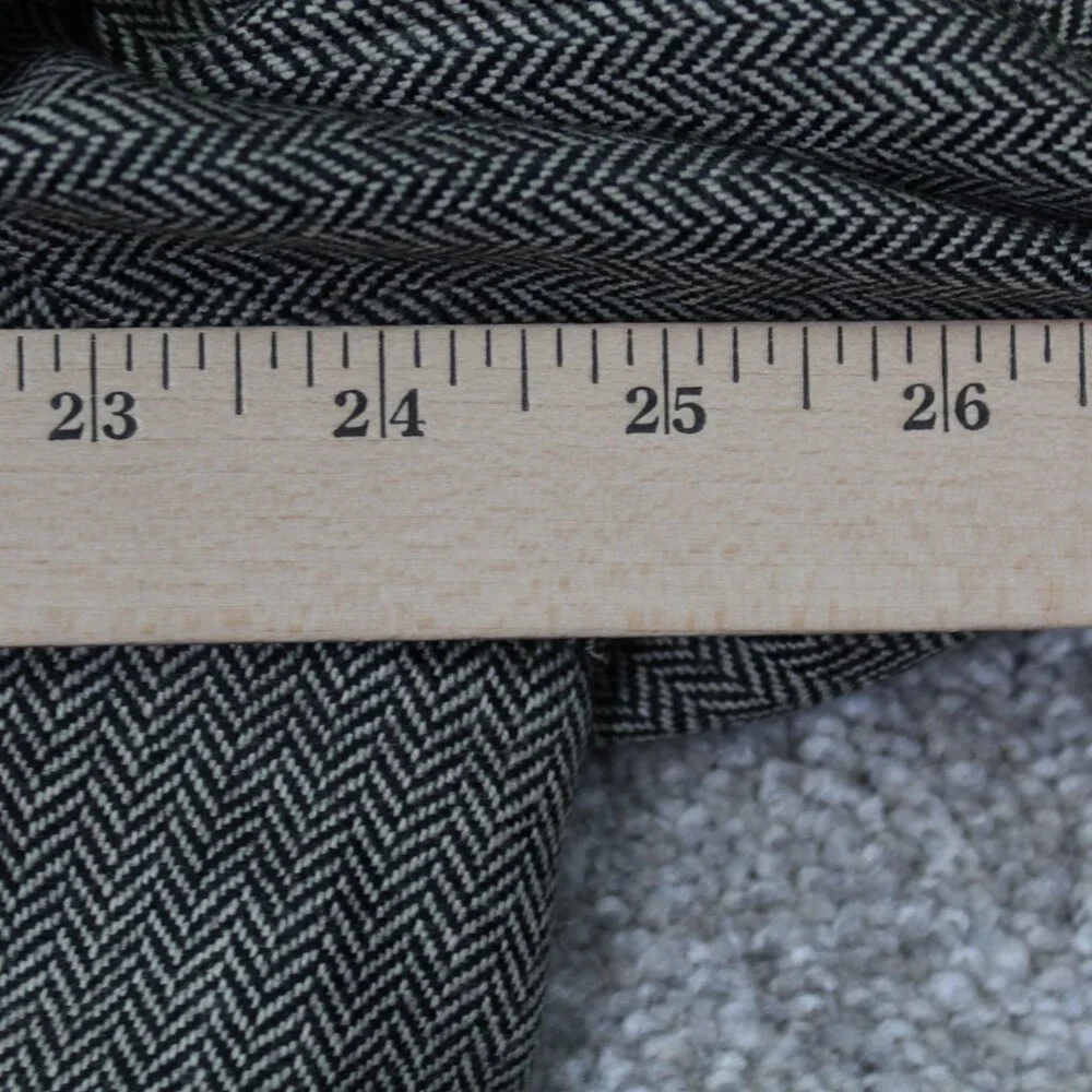 LAUREN Ralph Lauren Blazer Mens 46L Gray 100% Lambswool Sports Jacket Coat 2 Btn